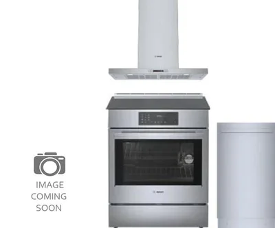 4 Piece Package Includes Refrigerator, Range, Hood And Dishwasher