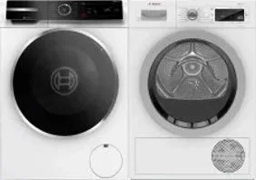 Side by Side Washer & Dryer Set