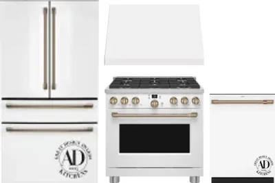 4 Piece Package Includes Refrigerator, Range, Hood And Dishwasher