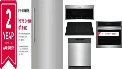 6 Piece Package Includes Refrigerator, Freezer, Cooktop, Wall Oven, Microwave And Dishwasher