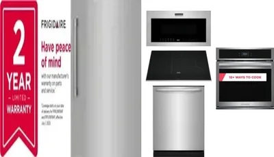 6 Piece Package Includes Refrigerator, Freezer, Cooktop, Wall Oven, Microwave And Dishwasher