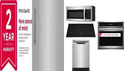 6 Piece Package Includes Refrigerator, Freezer, Cooktop, Wall Oven, Microwave And Dishwasher