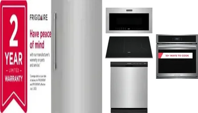 6 Piece Package Includes Refrigerator, Freezer, Cooktop, Wall Oven, Microwave And Dishwasher