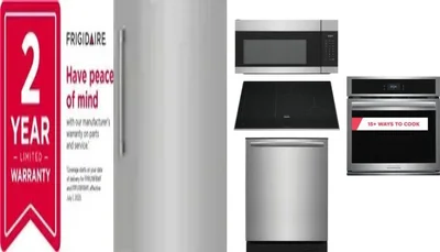 6 Piece Package Includes Refrigerator, Freezer, Cooktop, Wall Oven, Microwave And Dishwasher
