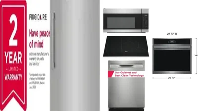 6 Piece Package Includes Refrigerator, Freezer, Cooktop, Wall Oven, Microwave And Dishwasher
