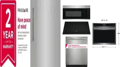 6 Piece Package Includes Refrigerator, Freezer, Cooktop, Wall Oven, Microwave And Dishwasher