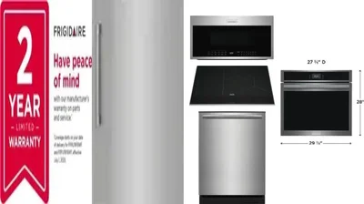 6 Piece Package Includes Refrigerator, Freezer, Cooktop, Wall Oven, Microwave And Dishwasher
