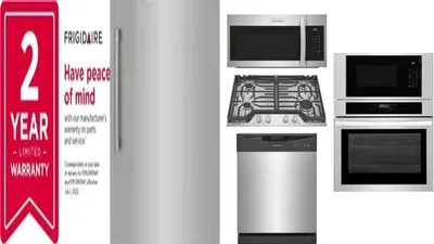 6 Piece Package Includes Refrigerator, Freezer, Cooktop, Wall Oven, Microwave And Dishwasher