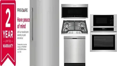 6 Piece Package Includes Refrigerator, Freezer, Cooktop, Wall Oven, Microwave And Dishwasher