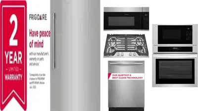 6 Piece Package Includes Refrigerator, Freezer, Cooktop, Wall Oven, Microwave And Dishwasher