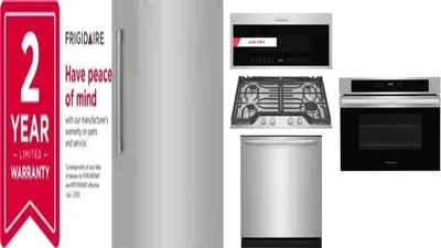 6 Piece Package Includes Refrigerator, Freezer, Cooktop, Wall Oven, Microwave And Dishwasher