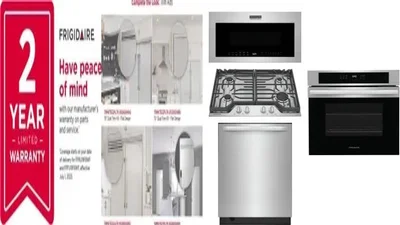 6 Piece Package Includes Refrigerator, Freezer, Cooktop, Wall Oven, Microwave And Dishwasher
