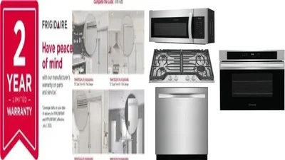 6 Piece Package Includes Refrigerator, Freezer, Cooktop, Wall Oven, Microwave And Dishwasher
