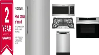 6 Piece Package Includes Refrigerator, Freezer, Cooktop, Wall Oven, Microwave And Dishwasher