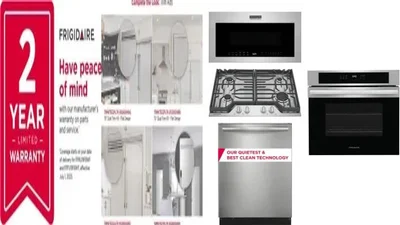 6 Piece Package Includes Refrigerator, Freezer, Cooktop, Wall Oven, Microwave And Dishwasher