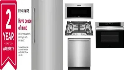 6 Piece Package Includes Refrigerator, Freezer, Cooktop, Wall Oven, Microwave And Dishwasher