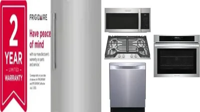 6 Piece Package Includes Refrigerator, Freezer, Cooktop, Wall Oven, Microwave And Dishwasher