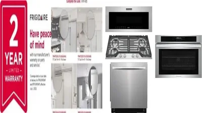 6 Piece Package Includes Refrigerator, Freezer, Cooktop, Wall Oven, Microwave And Dishwasher