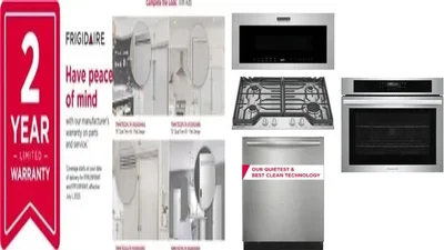 6 Piece Package Includes Refrigerator, Freezer, Cooktop, Wall Oven, Microwave And Dishwasher