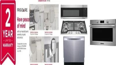 6 Piece Package Includes Refrigerator, Freezer, Cooktop, Wall Oven, Microwave And Dishwasher