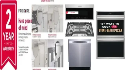 6 Piece Package Includes Refrigerator, Freezer, Cooktop, Wall Oven, Microwave And Dishwasher