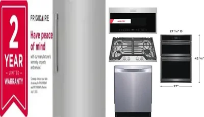 6 Piece Package Includes Refrigerator, Freezer, Cooktop, Wall Oven, Microwave And Dishwasher