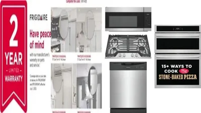 6 Piece Package Includes Refrigerator, Freezer, Cooktop, Wall Oven, Microwave And Dishwasher