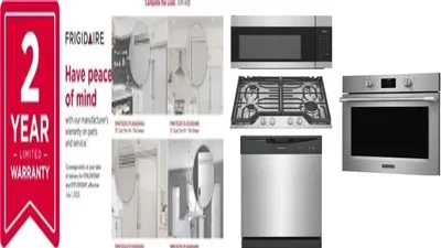 6 Piece Package Includes Refrigerator, Freezer, Cooktop, Wall Oven, Microwave And Dishwasher