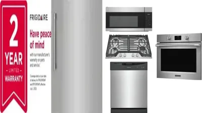 6 Piece Package Includes Refrigerator, Freezer, Cooktop, Wall Oven, Microwave And Dishwasher