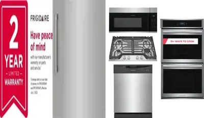 6 Piece Package Includes Refrigerator, Freezer, Cooktop, Wall Oven, Microwave And Dishwasher