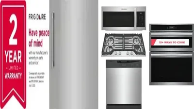 6 Piece Package Includes Refrigerator, Freezer, Cooktop, Wall Oven, Microwave And Dishwasher