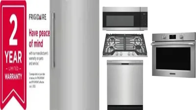 6 Piece Package Includes Refrigerator, Freezer, Cooktop, Wall Oven, Microwave And Dishwasher