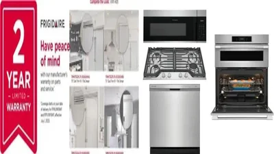 6 Piece Package Includes Refrigerator, Freezer, Cooktop, Wall Oven, Microwave And Dishwasher