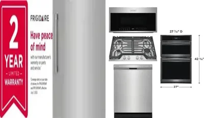 6 Piece Package Includes Refrigerator, Freezer, Cooktop, Wall Oven, Microwave And Dishwasher