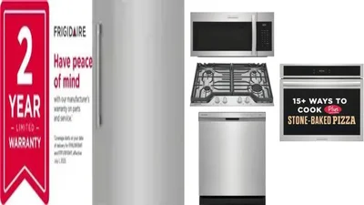 6 Piece Package Includes Refrigerator, Freezer, Cooktop, Wall Oven, Microwave And Dishwasher