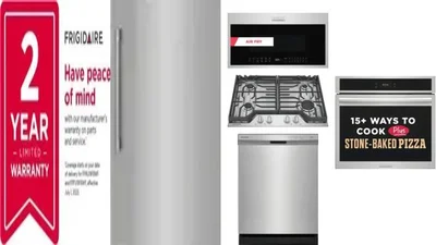 6 Piece Package Includes Refrigerator, Freezer, Cooktop, Wall Oven, Microwave And Dishwasher