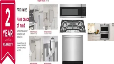 6 Piece Package Includes Refrigerator, Freezer, Cooktop, Wall Oven, Microwave And Dishwasher