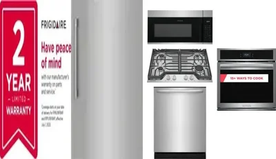 6 Piece Package Includes Refrigerator, Freezer, Cooktop, Wall Oven, Microwave And Dishwasher