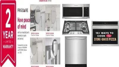 6 Piece Package Includes Refrigerator, Freezer, Cooktop, Wall Oven, Microwave And Dishwasher