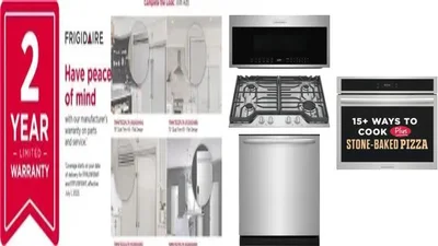 6 Piece Package Includes Refrigerator, Freezer, Cooktop, Wall Oven, Microwave And Dishwasher
