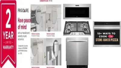6 Piece Package Includes Refrigerator, Freezer, Cooktop, Wall Oven, Microwave And Dishwasher
