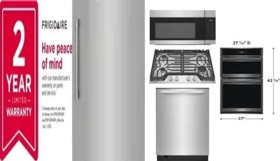 6 Piece Package Includes Refrigerator, Freezer, Cooktop, Wall Oven, Microwave And Dishwasher