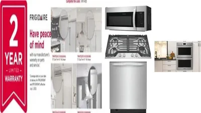 6 Piece Package Includes Refrigerator, Freezer, Cooktop, Wall Oven, Microwave And Dishwasher