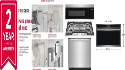 6 Piece Package Includes Refrigerator, Freezer, Cooktop, Wall Oven, Microwave And Dishwasher