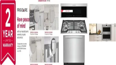 6 Piece Package Includes Refrigerator, Freezer, Cooktop, Wall Oven, Microwave And Dishwasher