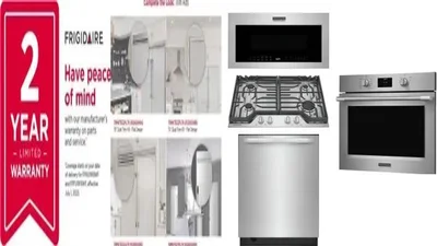 6 Piece Package Includes Refrigerator, Freezer, Cooktop, Wall Oven, Microwave And Dishwasher