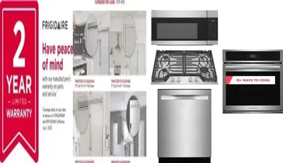 6 Piece Package Includes Refrigerator, Freezer, Cooktop, Wall Oven, Microwave And Dishwasher