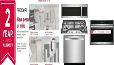 6 Piece Package Includes Refrigerator, Freezer, Cooktop, Wall Oven, Microwave And Dishwasher