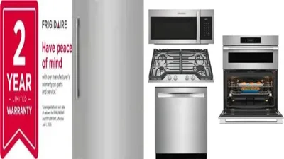 6 Piece Package Includes Refrigerator, Freezer, Cooktop, Wall Oven, Microwave And Dishwasher