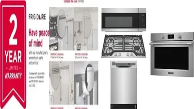 6 Piece Package Includes Refrigerator, Freezer, Cooktop, Wall Oven, Microwave And Dishwasher